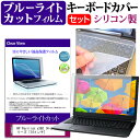 ＼20日は最大ポイント5倍 ／ HP Pavilion x360 14-dh0000シリーズ 14インチ 機種で使える ブルーライトカット 指紋防止 液晶保護フィルム と キーボードカバー セット メール便送料無料