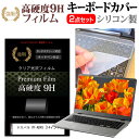 30日 ポイント5倍 ドスパラ VF-AD4S [14インチ] キーボードカバー キーボード シリコン フリーカットタイプ と 強化ガラスと同等の高硬度 9Hフィルム セット メール便送料無料