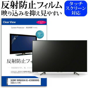 SONY BRAVIA KJ-43X8000G [43] ǻȤ ȿɻ Υ󥰥쥢 վݸե վTV ݸե ᡼̵