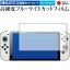 Nintendo Switch 有機EL版 専用 強化ガラス と 同等の 高硬度9H ブルーライトカット クリア光沢 保護フィルム メール便送料無料