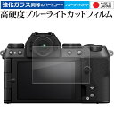 FUJIFILM X-S20 液晶保護 フィルム 強化ガラス と 同等の 高硬度9H ブルーライトカット クリア光沢 メール便送料無料 jgs bgt 互換品