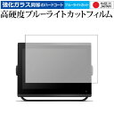 GARMIN GPSMAP 1223xsv 1223 液晶保護 フィルム 強化ガラス と 同等の 高硬度9H ブルーライトカット クリア光沢 メール便送料無料 ...