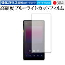 FiiO M11 専用 強化 ガラスフィルム と 同等の 高硬度9H ブルーライトカット クリア光沢 液晶保護フィルム メール便送料無料 jgs bgt