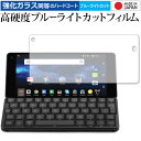 ＼30日は最大ポイント5倍 ／ Gemini PDA (10-001-USA-J) /Planet Computers 専用 強化 ガラスフィルム と 同等の 高硬度9H ブルーライトカット クリア光沢 液晶保護フィルム メール便送料無料