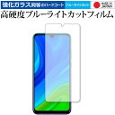 HUAWEI nova lite 3 専用 強化ガラス と 同等の 高硬度9H ブルーライトカット クリア光沢 液晶保護フィルム メール便送料無料