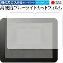 スマイルタブレット3 / 3R スマイルゼミ小学生 専用 強化 ガラスフィルム と 同等の 高硬度9H ブルーライトカット クリア光沢 液晶保護フィルム メール便送料無料