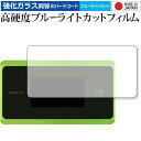 ＼20日は最大ポイント5倍 ／ Speed Wi-Fi NEXT WX06 / NEC 専用 強化ガラス と 同等の 高硬度9H ブルーライトカット クリア光沢 液晶保護フィルム メール便送料無料