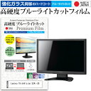 Lenovo ThinkVision S24i-30  保護 フィルム カバー シート 強化ガラス同等の硬度9H ブルーライトカット クリア 光沢 液晶保護 フィルム メール便送料無料