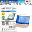 SONY VAIO Pro 13 SVP13219CJS 13.3インチ 機種で使える 強化 ガラスフィルム と 同等の 高硬度9H ブルーライトカット クリア光沢 液晶保護フィルム メール便送料無料