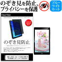 ＼1日はポイント5倍 ／ NEC LAVIE Tab E TE508/BAW PC-TE508BAW 8インチ のぞき見防止 覗き見防止 上下左右4方向 プライバシー 保護フィルム ブルーライトカット 反射防止 キズ防止 メール便送料無料