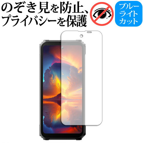 ブラックビュー BL8000 [ メインディスプレイ用 ] 6.78インチ 液晶保護 フィルム 180度左右覗き見防止フィルム jgs bgt