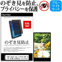 ＼20日は最大ポイント5倍 ／ NEC LAVIE Tab E TE410/JAW 10.1インチ 覗き見防止 のぞき見防止 プライバシー 保護 フィルム 左右2方向 180度 反射防止 ブルーライトカット