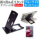 ＼5日はポイント10倍／ テックウインド CLIDE W10C [10.1インチ] 折り畳み式 タブレットスタンド 黒 と ブルーライトカット 液晶保護フィルム セット スタンド 保護フィルム 折畳 メール便送料無料