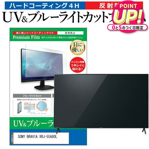 SONY BRAVIA XRJ-55A80L [55インチ] 保護 フ
