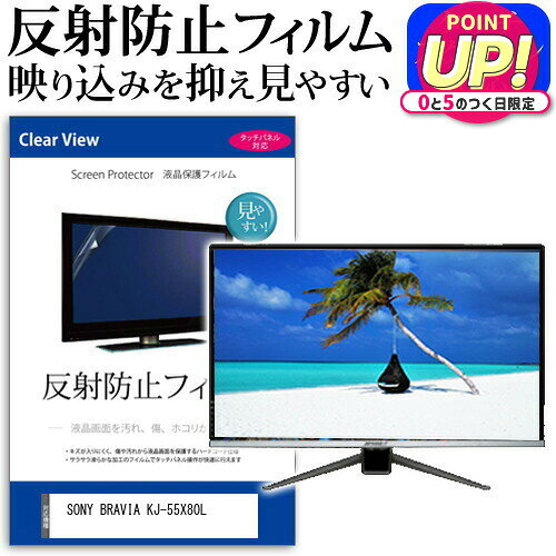 SONY BRAVIA KJ-55X80L [55インチ] 保護 フ