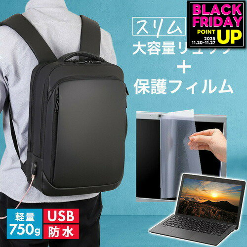 iiyama SOLUTION-15FR171 [15.6インチ] ビジネスリュック メンズ レディース パソコンバッグ フィルム ..