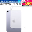 Apple iPad mini 6 / 7 (A17 Pro) 背面(wifi) 保護フィルム 強化ガラス と 同等の 高硬度9H ブルーライトカット クリア光沢 メール便送料無料 jgs bgt 互換品