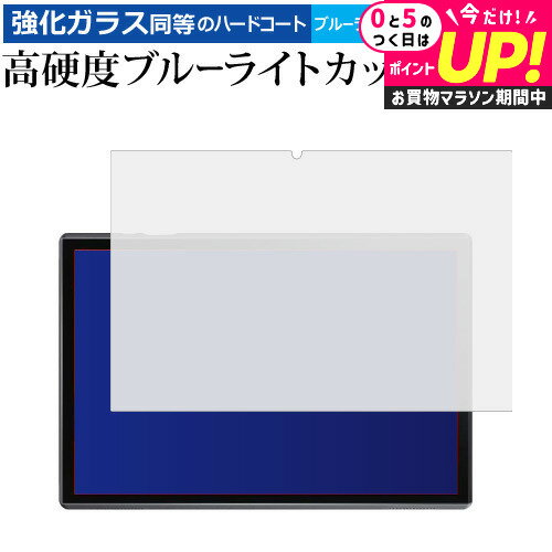 VANKYO MatrixPad S10 専用 強化ガラス と 同等の 高硬度9H ブルーライトカット クリア光沢 保護フィルム メール便送料無料 jgs bgt 互換品