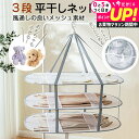 平干しネット 洗濯ネット 物干し セーター 3段 折りたたみ メッシュ ニット 型崩れ防止 ハンガー セーター干し 洗濯 新生活 ネット 平 ぬいぐるみ 衣類 枕 まくら 室内干 平干し 折り畳み カンタン 簡単 室内 型崩れしない ズレ防止 通気性 ワイド コンパクト 送料無料