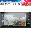 \20日はP最大13倍!!/ パナソニック Strada CN-HA02WD CN-HA02D CN-HE02WD CN-HE02D 液晶保護 フィルム 強化ガラス と 同等の 高硬度9H ブルーライトカット クリア光沢 jgs bgt