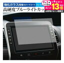 日産 セレナ MM521D-L MM321D-L MM520D-L MM320D-L 保護 フィルム 強化ガラス と 同等の 高硬度9H ブルーライトカット クリア光沢 液晶フィルム オリジナルナビゲーション メール便送料無料 jgs bgt
