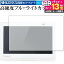 パナソニック プライベート・ビエラ UN-10E11 10E10 10E9 10E8 10E7 保護 フィルム 強化ガラス と 同等の 高硬度9H ブルーライトカット クリア光沢 jgs bgt