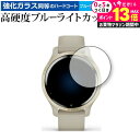 \20日はP最大13倍!!/ GARMIN Venu 2S 専用 強化ガラス と 同等の 高硬度9H ブルーライトカット クリア光沢 保護フィルム メール便送料...