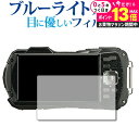 \20日はP最大13倍!!/ RICOH PENTAX WG-90 液晶保護 フィルム ブルーライトカット 反射防止 保護フィルム 指紋防止 メール便送料無料 jgs bgt