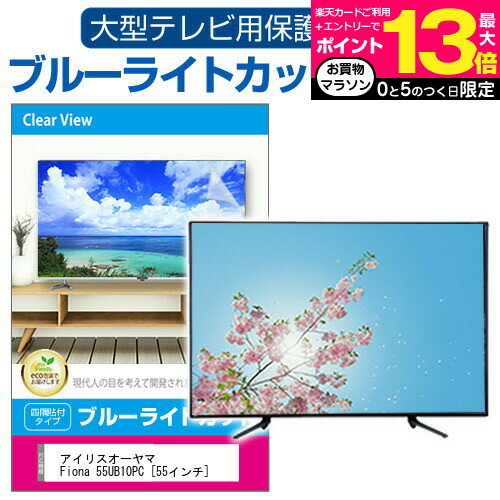 楽天液晶保護フィルムとカバーケース卸東芝 REGZA 55M550K [55インチ] 液晶テレビ保護パネル 55型 ブルーライトカット テレビ保護パネル 55インチ 保護 フィルム 画面 モニター 破損 防止 有機ELテレビ UV 保護 テレビガード 薄型 カバー メール便送料無料