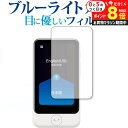 \10日はP最大8倍!!/ POCKETALK S Plus ポケトーク エス プラス 専用 ブルーライトカット 反射防止 液晶保護フィルム 指紋防止 液晶フィ...