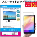 10.1インチ (218×136mm) ブルーライトカット オーダーメイド カット フリーカット フィルム タブレット 液晶保護フィルム パネル 反射防止 指紋防止 気泡レス加工 メール便 送料無料 jgs bgt 互換品