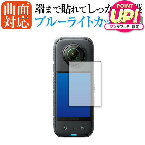 Insta360 X3 保護 フィルム 曲面対応 ブルーライトカット jgs bgt 互換品