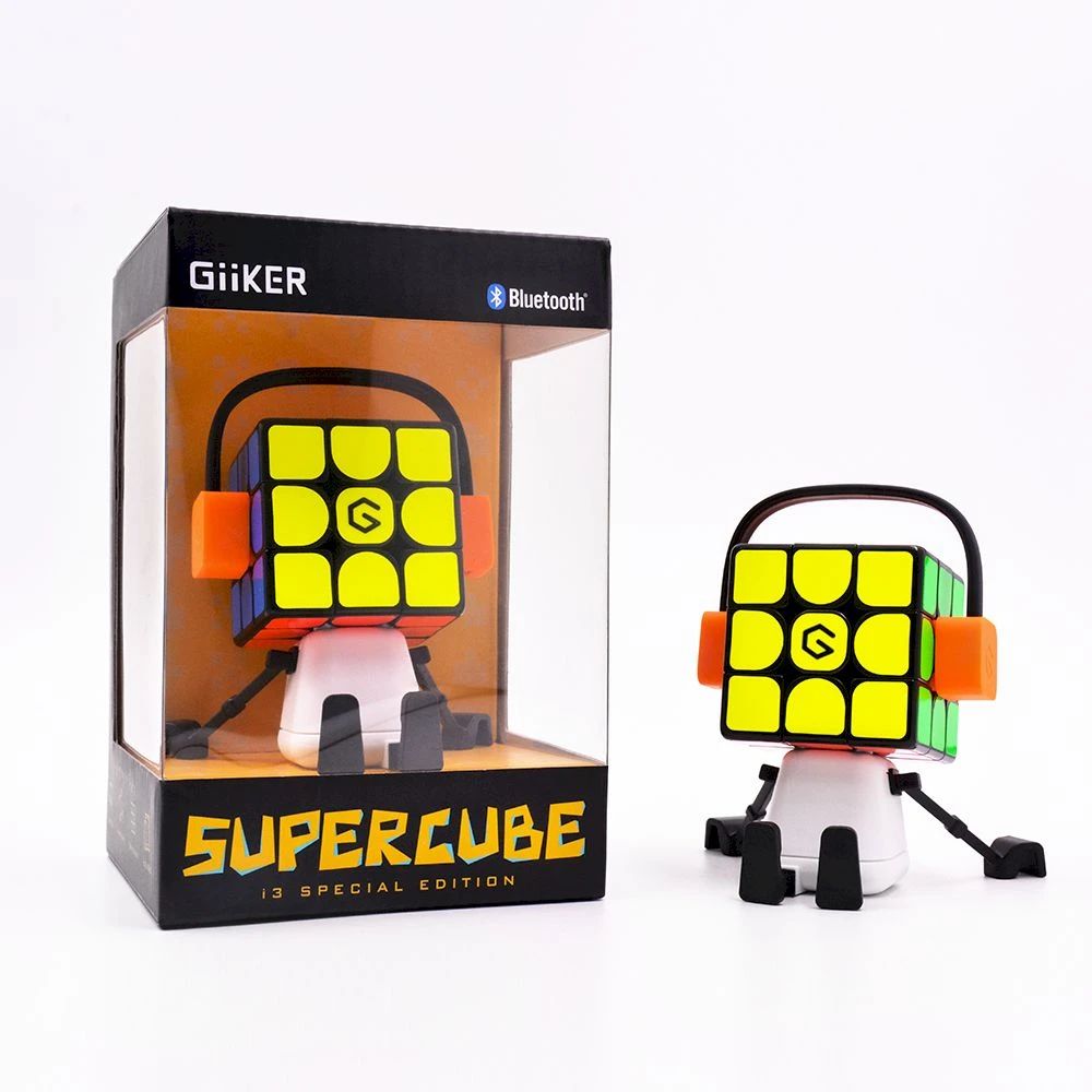 【送料無料】 スーパーキューブ Giiker SUPERCUBE i3SE bluetooth連携 キューブパズル ルービックキューブ パズル パズルゲーム オンラインゲーム ゲーム 脳トレ スマホ連携 USB充電 アプリ キューブ 知育玩具 知育 脳トレ