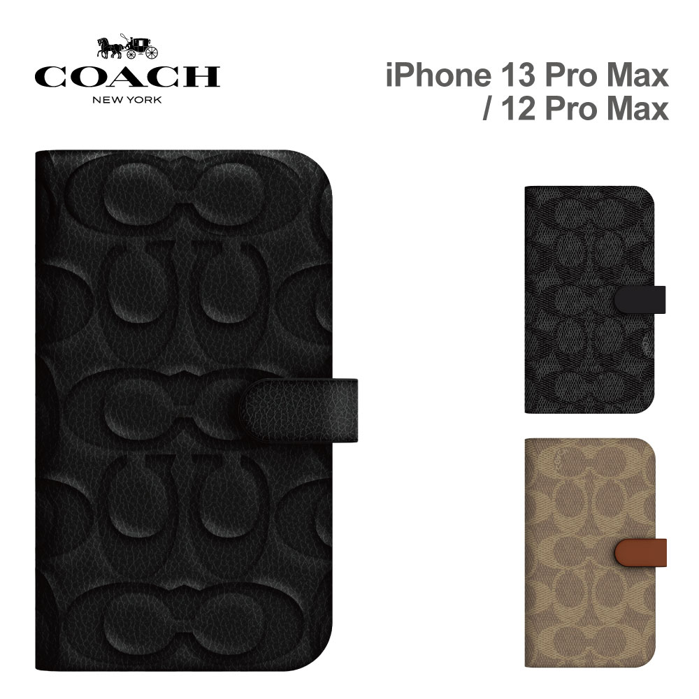 【正規代理店】 コーチ iPhone13 Pro Max iPhone12 Pro Max スマホケース COACH FOLIO CASE iPhone iPhoneケース アイフォン ブランド スマホ ケース スマートフォン 手帳型 手帳型ケース カバー カード 定期 カード収納 女性