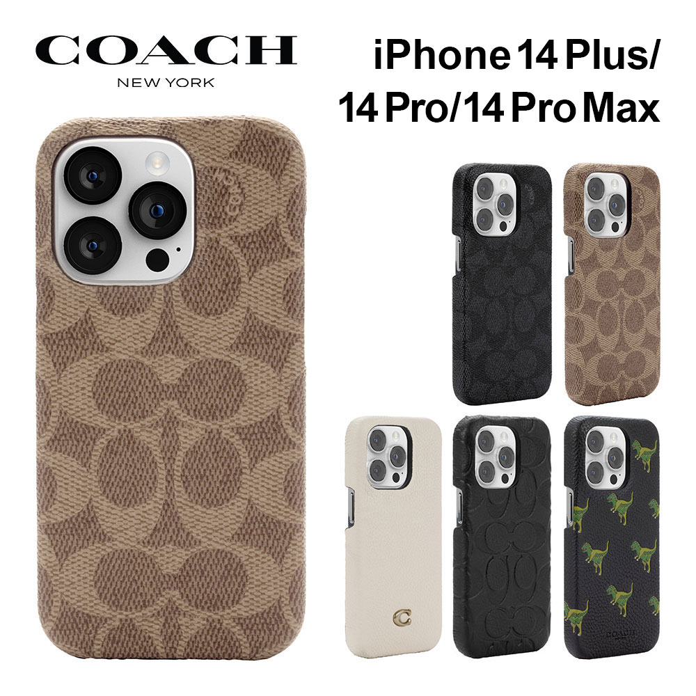 コーチ スマホケース 【正規代理店】 コーチ iPhone14 pro 14plus 14promax ケース COACH Slim Wrap Case スマホケース カバー ブランド プロ プロマックス 薄型 お洒落 おしゃれ 大人 女性 高見え