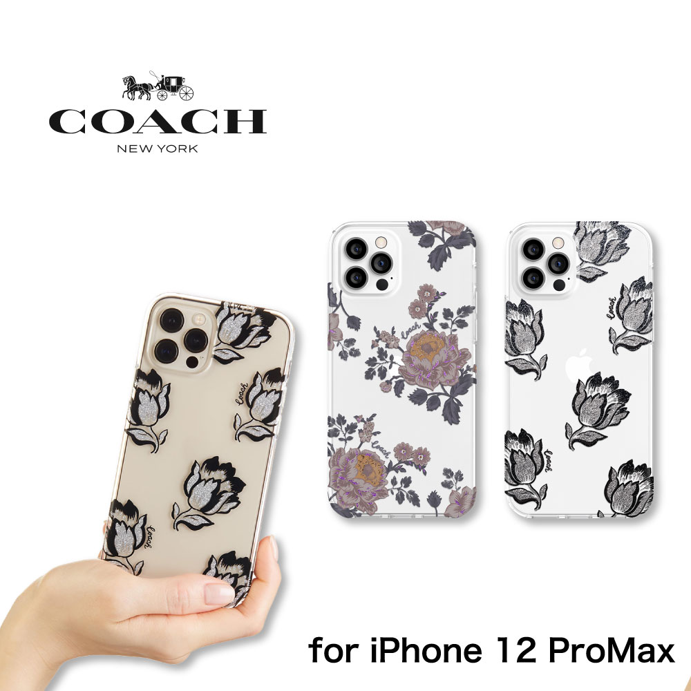 コーチ スマホケース 【正規代理店】 コーチ iPhone12 Pro Max スマホケース 軽量 耐衝撃性 COACH Protective Case iPhone iPhoneケース アイフォン ブランド スマホ ケース スマートフォン スリム 薄型 お洒落 おしゃれ 女性 彼女