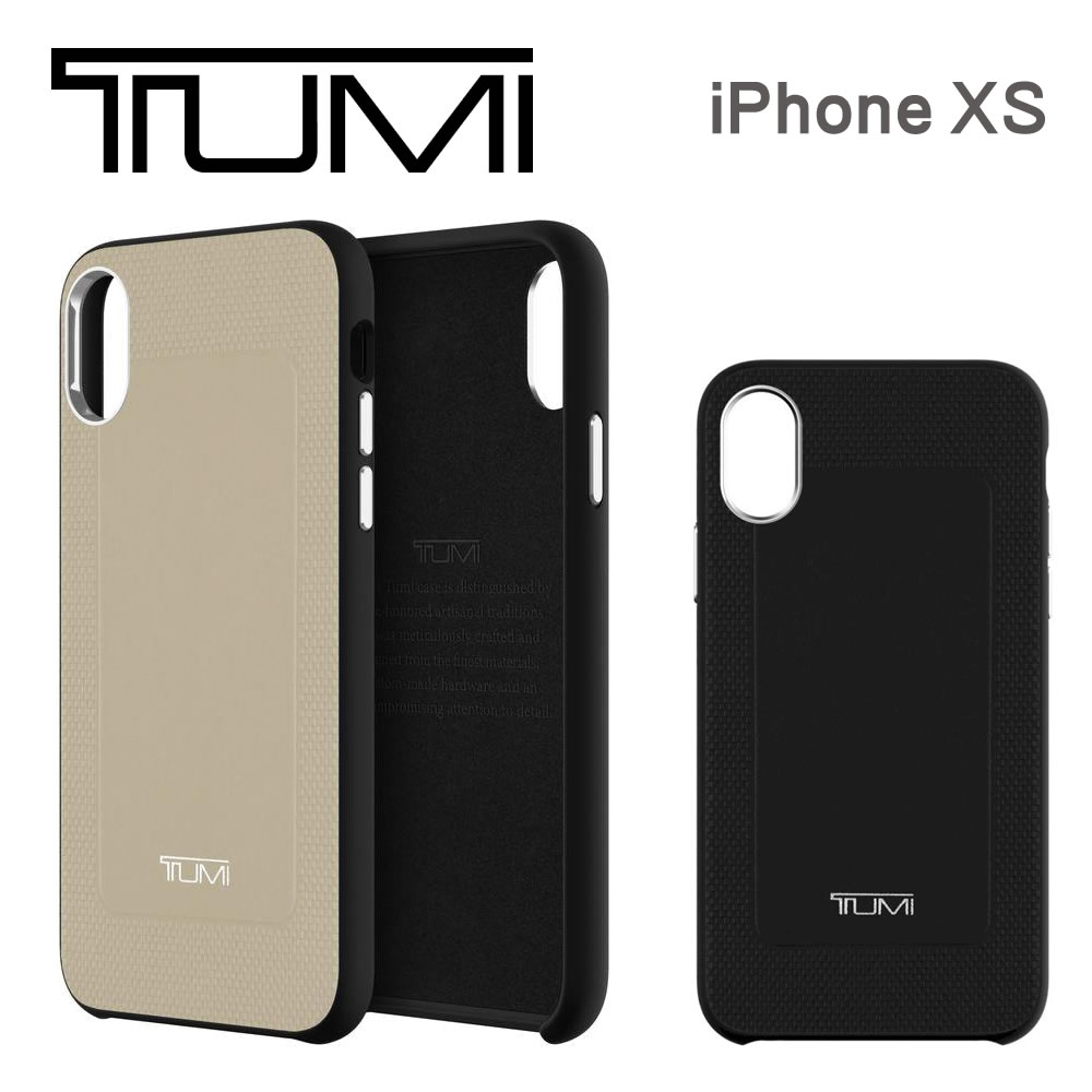 スマホケース iPhoneXS TUMI - Protective Co-Mold Case ケース カバー レザー 本革 革 レザーケース 黒 ブラック iPhone iPhoneケース アイフォン アイフォンケース シンプル 保護 耐衝撃