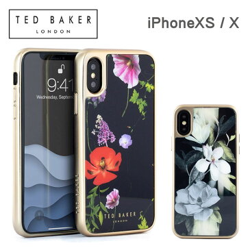 【正規代理店】 テッドベーカー iPhoneXS iPhoneX スマホケース Ted Baker Glass Inlay Case iPhone iPhoneケース アイフォン ブランド スマホ ケース スマートフォン スリム 保護 耐衝撃性 薄型 お洒落 おしゃれ 女性 彼女