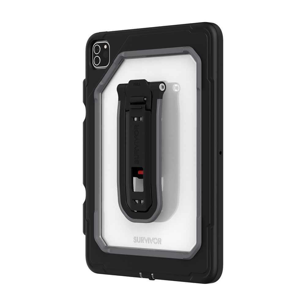 Griffin - Survivor Endurance for 11-inch iPad Pro ( 3rd ) [ Black ] iPad 11インチProケース 防塵設計 落下耐久性能 デスクワーク 在宅 リモートワーク スタンド機能 オフィス用品 caseplay-10011916 FOX STORE楽天市場店 サンプル画像2