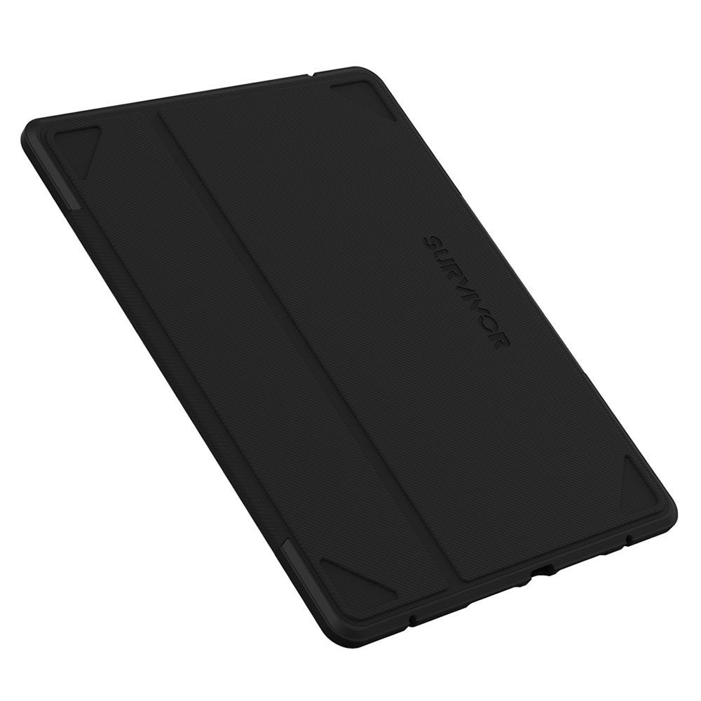 Griffin - Survivor Rugged Folio for iPad ( 9th/8th/7th ) [ Black ] iPadケース 落下耐久性能 デスクワーク 在宅 リモートワーク スタンド機能 オフィス用品 caseplay-10011917 FOX STORE楽天市場店 サンプル画像3