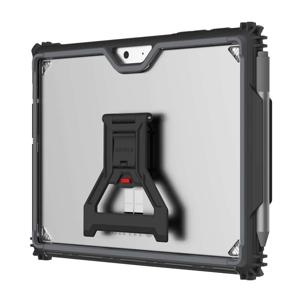 Griffin - Survivor Strong for Surface Go 3/2/1 [ Black ] ケース 耐衝撃性能 デスクワーク 在宅 リモートワーク スタンド機能 オフィス用品 caseplay-10011918 FOX STORE楽天市場店 サンプル画像3