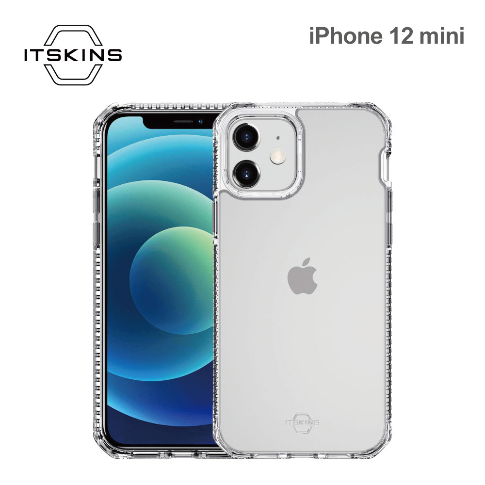  イットスキンズ iPhone12 mini スマホケース ITSKINS Hybrid CLEAR case Transparent iPhone iPhoneケース アイフォン ブランド スマホ ケース スマートフォン ハードケース クリアケース 耐衝撃 落下 保護 透明
