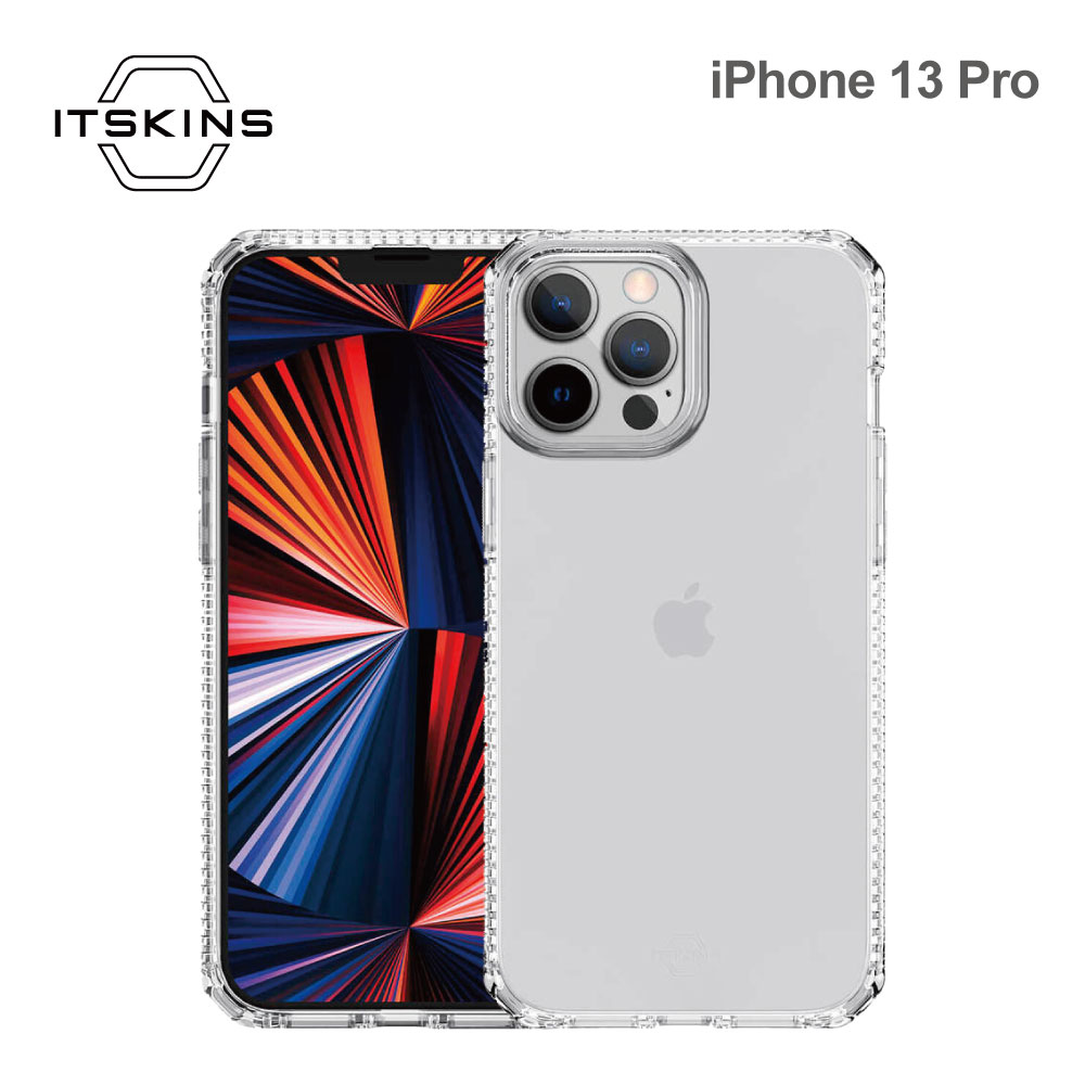  イットスキンズ iPhone13 Pro スマホケース ワイヤレス充電対応 ITSKINS Spectrum Clear case iPhone iPhoneケース アイフォン ブランド スマホ ケース スマートフォン スリム 薄型 落下防止 耐衝撃 クリアケース