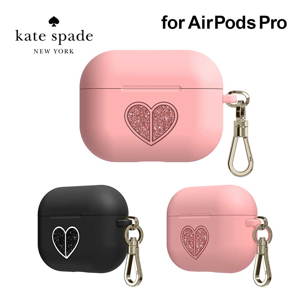 9/10限定最大1,500円OFFクーポン配布 【正規代理店】 AirPods Pro ケース kate spade ケイトスペード ブランド AirPodsPro エアポッツ プロ ワイヤレス充電 おしゃれ 保護 女性 彼女 Silicone AirPods Pro Case