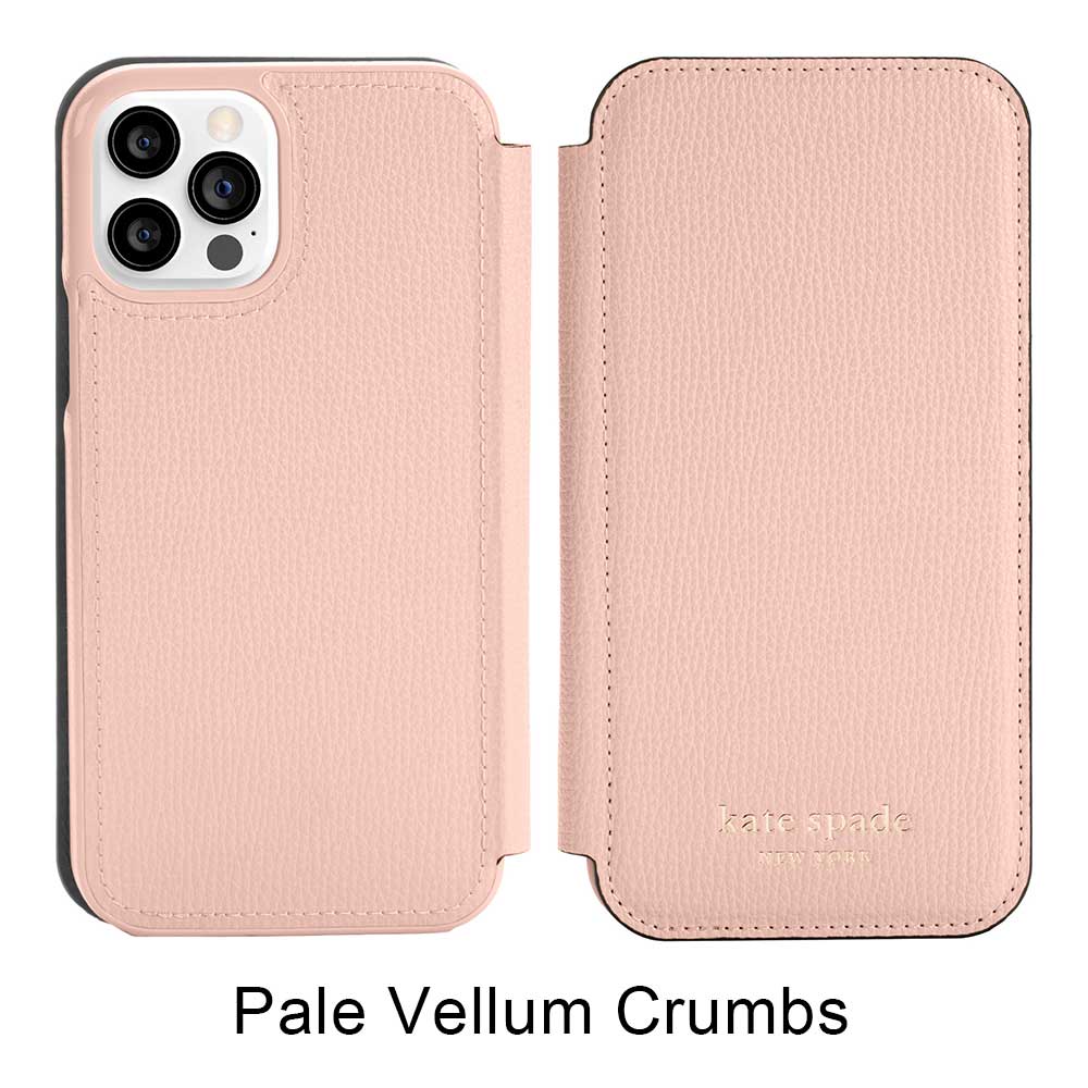 9/4 20時からポイント5倍 【正規代理店】 ケイトスペード iPhone12 mini スマホケース Kate Spade Folio Case iPhone iPhoneケース アイフォン ブランド スマホ ケース スマートフォン 手帳 手帳型 手帳型ケース カバー カード 定期 女性 おしゃれ