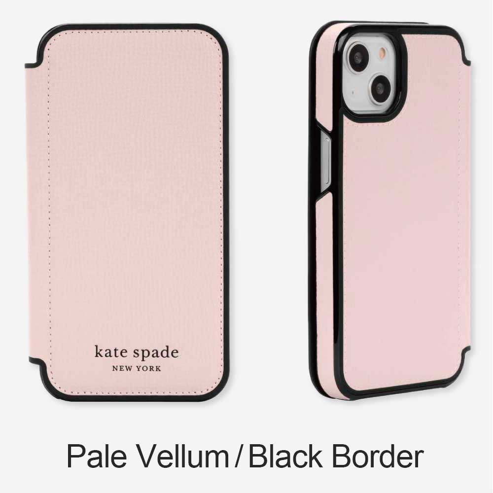 9/4 20時からポイント5倍 【正規代理店】 ケイトスペード iPhone13 スマホケース Kate Spade Folio Case iPhone iPhoneケース アイフォン ブランド スマホ ケース スマートフォン 手帳 手帳型 手帳型ケース カバー カード 定期 カード収納 女性 おしゃれ