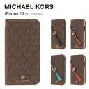 マイケル・コース スマホケース レディース 【正規代理店】 マイケルコース iPhone13 スマホケース Magsafe対応 MICHAEL KORS FOLIO CASE EDGE CORTING WITH TASSEL CHARM iPhone iPhoneケース アイフォン ブランド スマホ ケース 手帳 手帳型 手帳型ケース カバー カード 定期