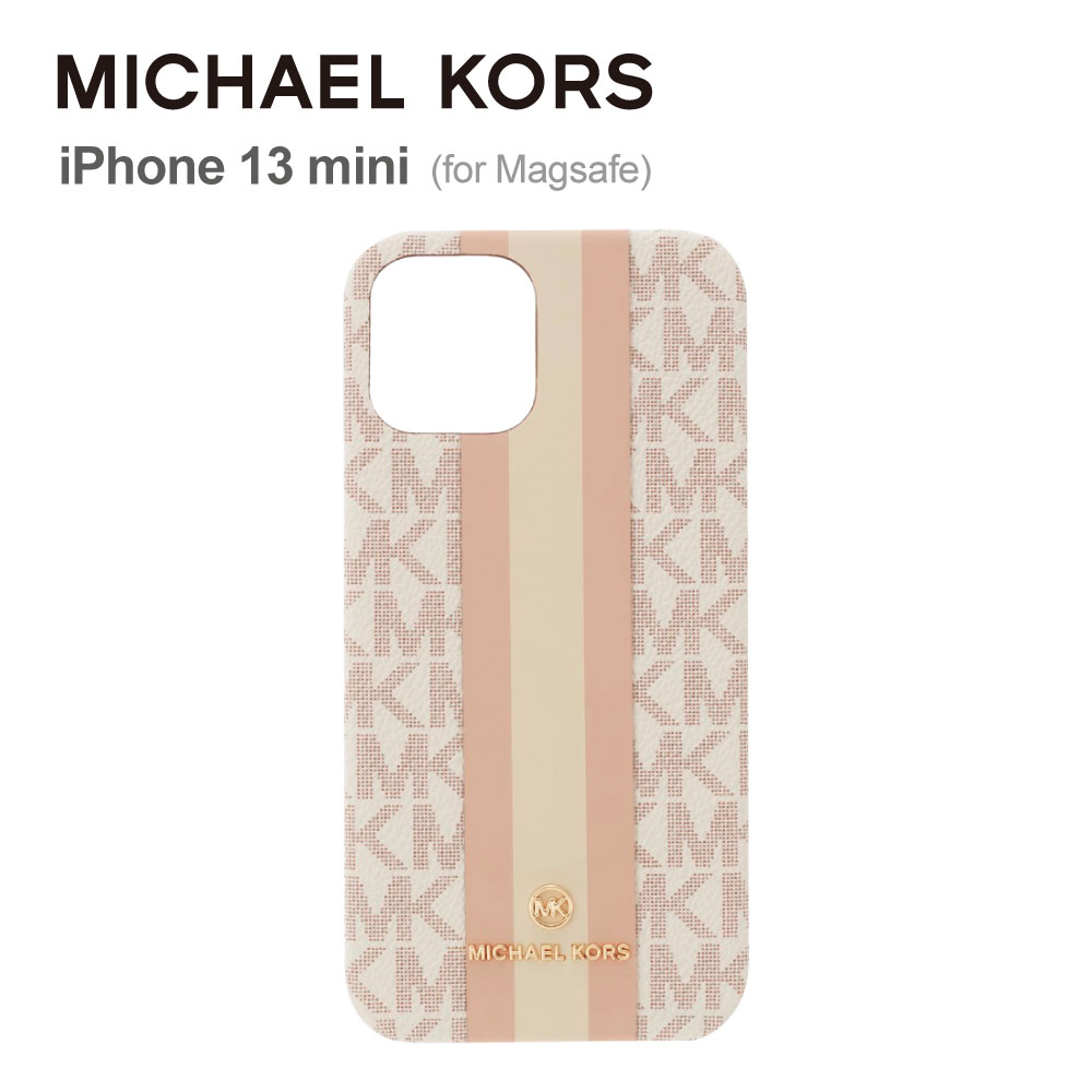 マイケルコース iPhone13 mini スマホケース MICHAEL KORS SLIM WRAP CASE STRIPE iPhone iPhoneケース アイフォン ブランド スマホ ケース 薄型 おしゃれ カバー お洒落 かわいい 保護 女性 彼女