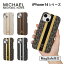 ֡Ź ޥ륳 iPhone14 14pro 14plus 14promax  MagSafeб MICHAEL KORS Slim Wrap Case Stripe ޥۥ ֥ С iPhone ե ȥ饤  鴶 ⸫ 㥹פ򸫤