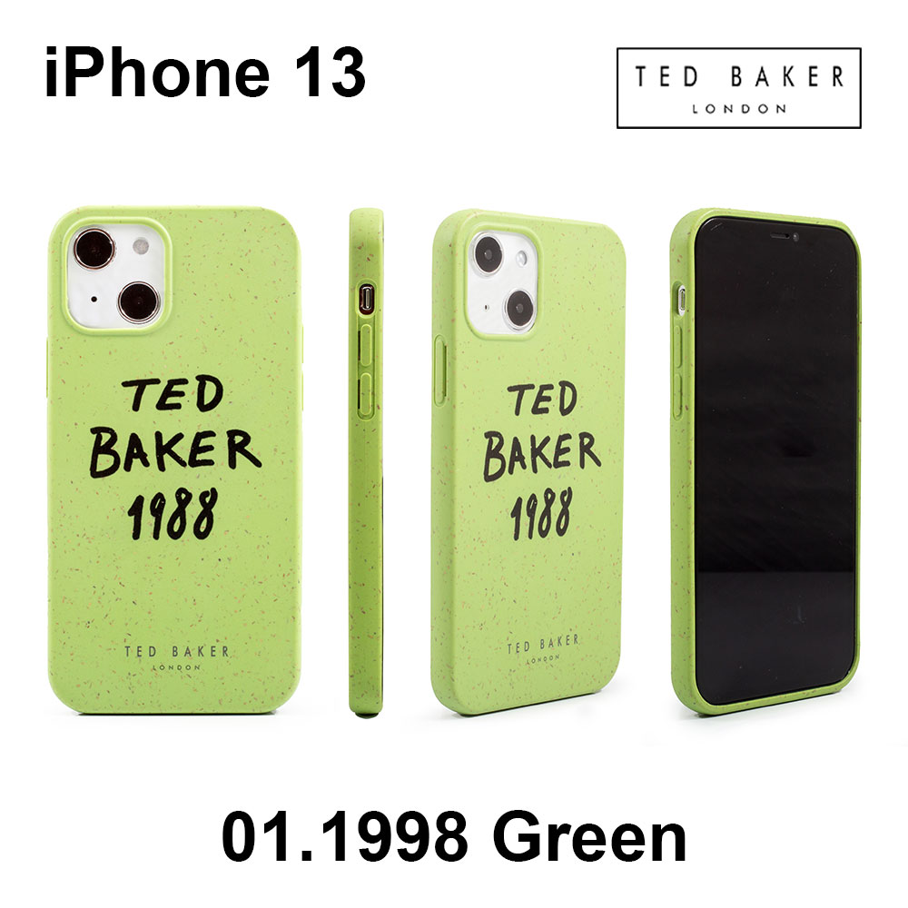 iPhone 13 用ケース Ted Baker テッドベーカー Biodegradable Case エコ スマホケース 正規代理店